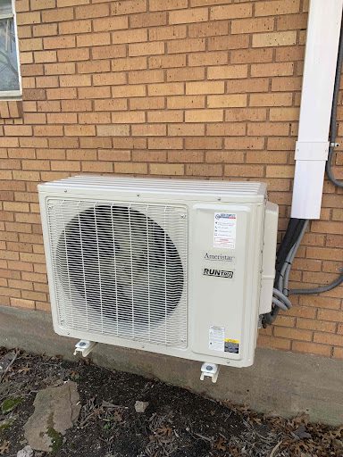 Outdoor ductless AC unit by Ameristar